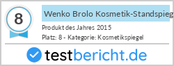 Wenko Brolo Kosmetik-Standspiegel (3656360100)