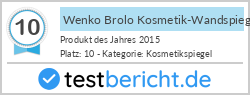 Wenko Brolo Kosmetik-Wandspiegel (3656380100)