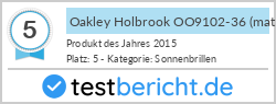 Oakley Holbrook OO9102-36 (matte black/positive red iridium)