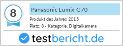 Panasonic Lumix DMC-G70 Body schwarz