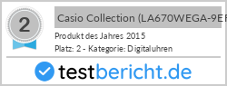Casio Collection (LA670WEGA-9EF)